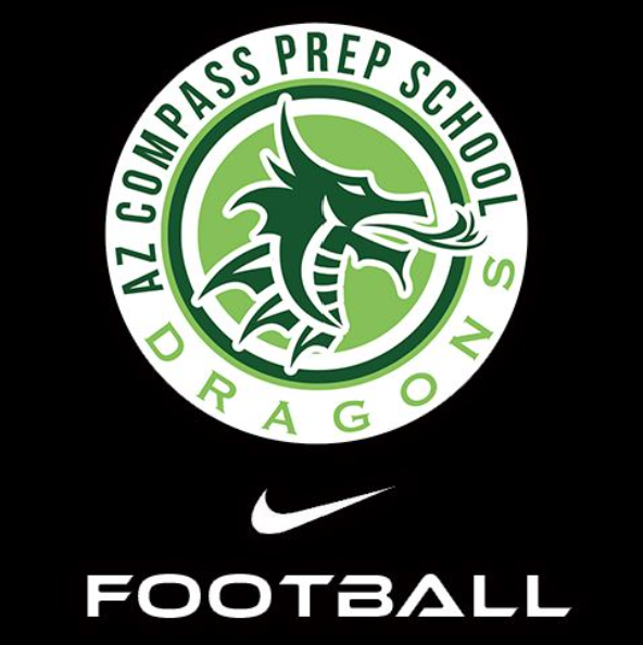 AZ Compass Prep School Dragons football logo